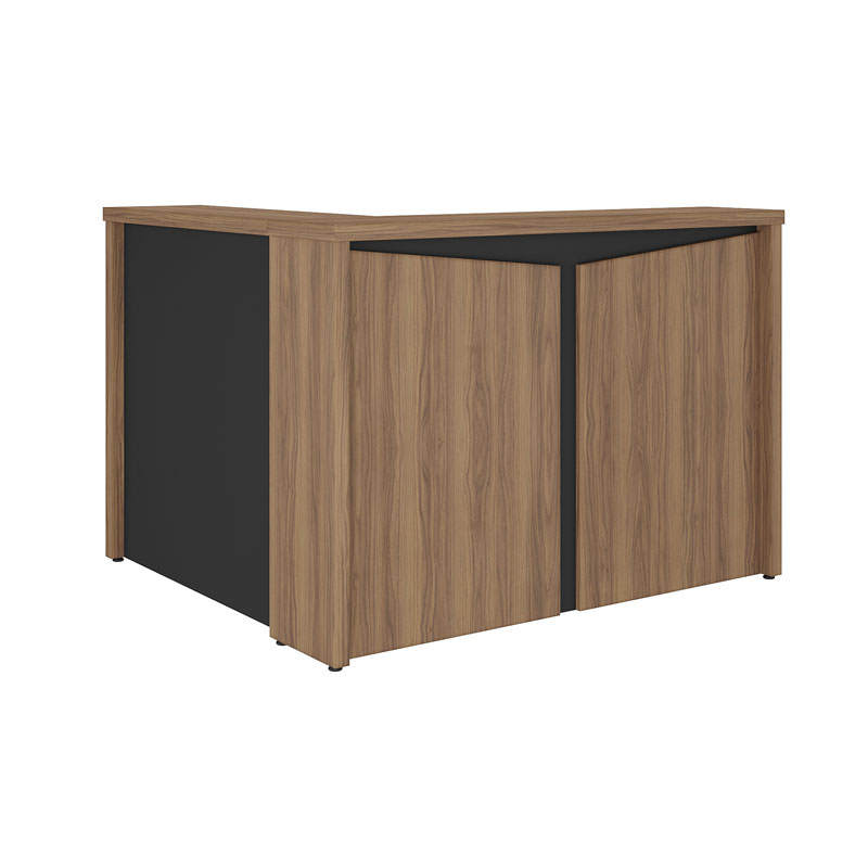 [000.063.09] Resende Reception Desk - Nogal/ Black