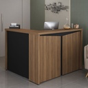 [000.063.09] Resende Reception Desk - Nogal/ Black