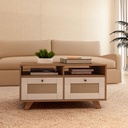 [000.046.72] Santa Rita Coffee Table - Cherry/ Off White