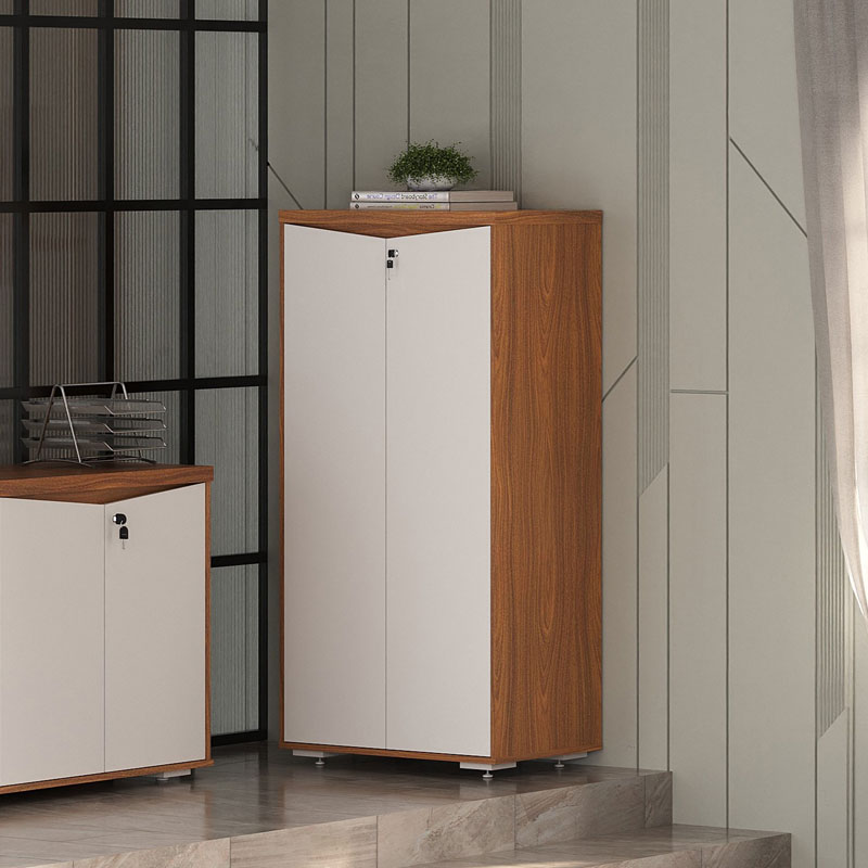 [000.062.88] Resende 2 Doors Cabinet - Freijo/ White