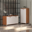 [000.062.88] Resende 2 Doors Cabinet - Freijo/ White