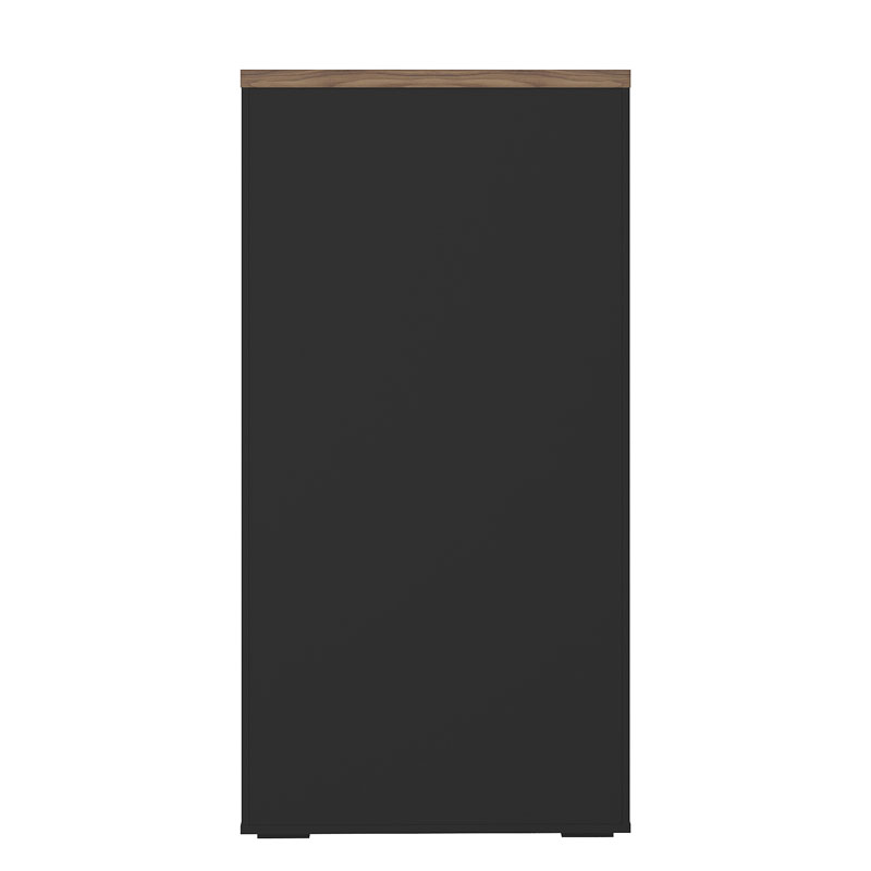 [000.062.89] Resende 2 Doors Cabinet - Nogal/ Black