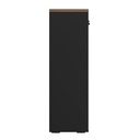 [000.062.89] Resende 2 Doors Cabinet - Nogal/ Black