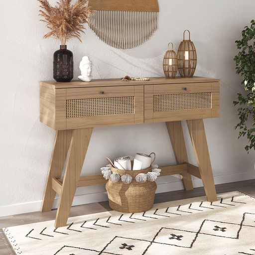 Santa Rita Console Table - Oak