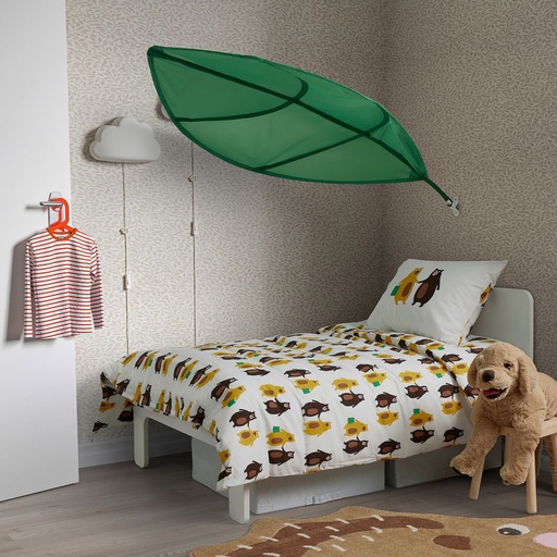 IKEA LÖVA Bed Canopy, Leaf/Green