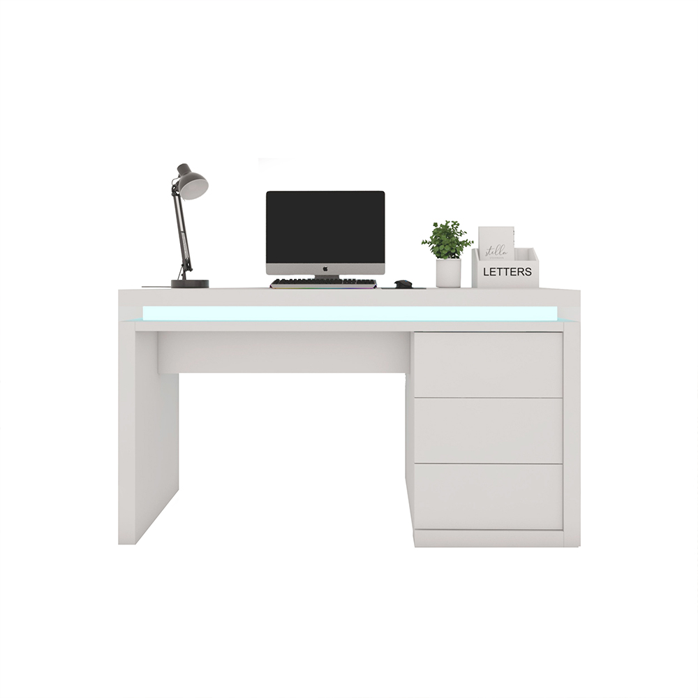 Idiya Aspen desk, White