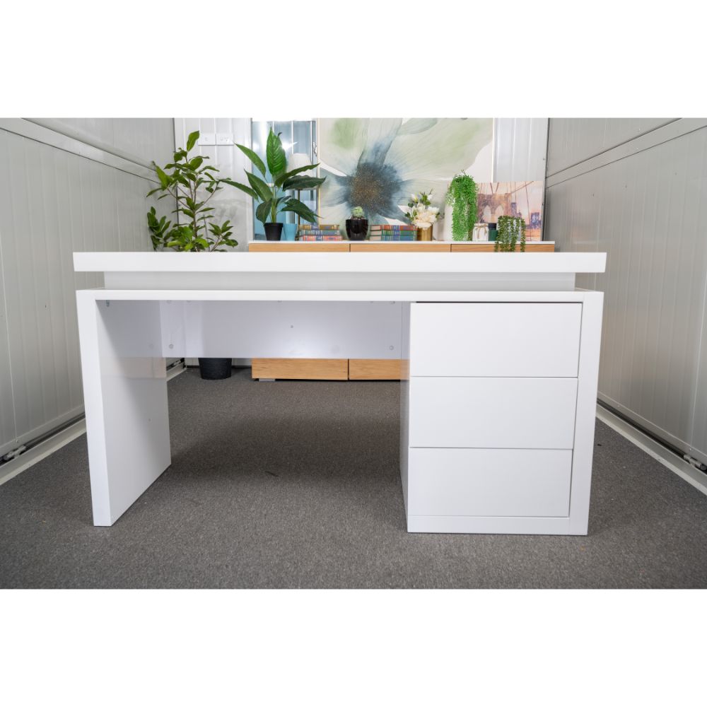 Idiya Aspen desk, White