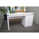 Idiya Aspen desk, White