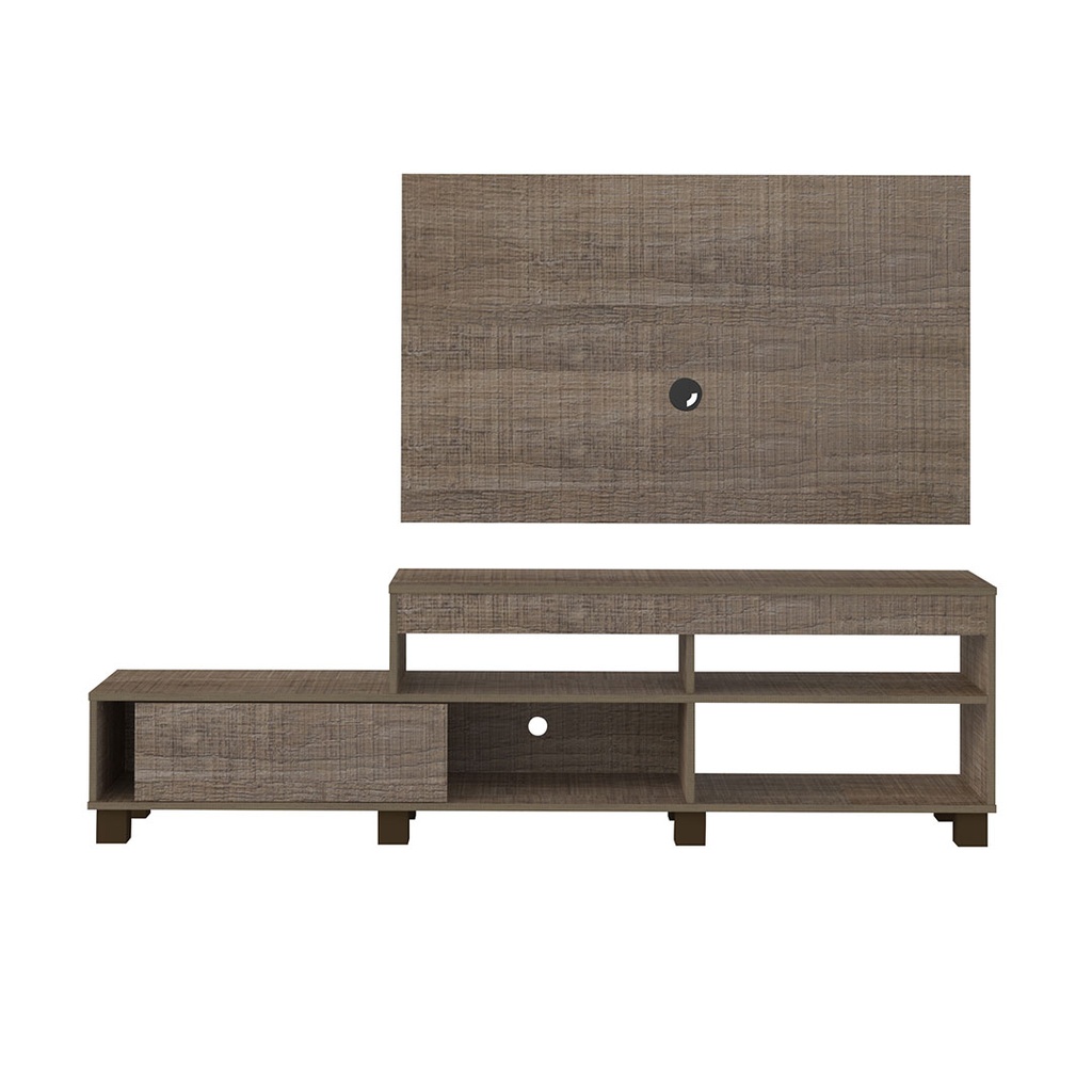 [000.036.51] Lages Tv Stand and Tv Wall Panel - Cinnamon