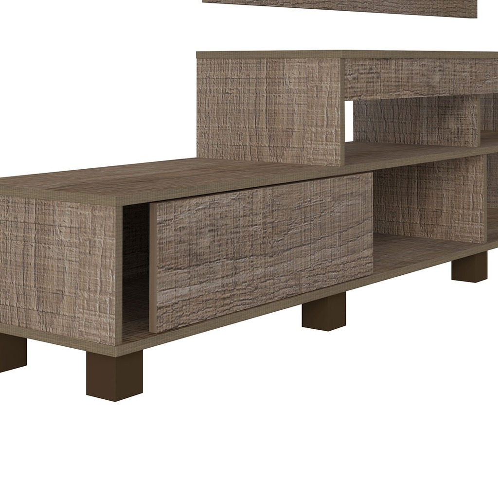 [000.036.51] Lages Tv Stand and Tv Wall Panel - Cinnamon