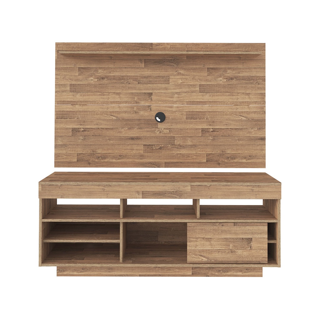 [000.041.25] Parnaiba Tv Stand and Tv Wall Panel - Rustic