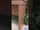 Olinda Console Table - Off White/ Cedar