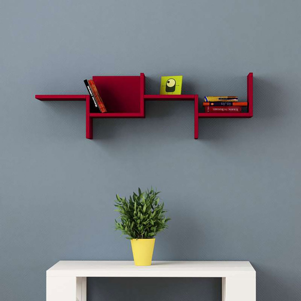 [120.157.431] Batman Shelf - Burgundy