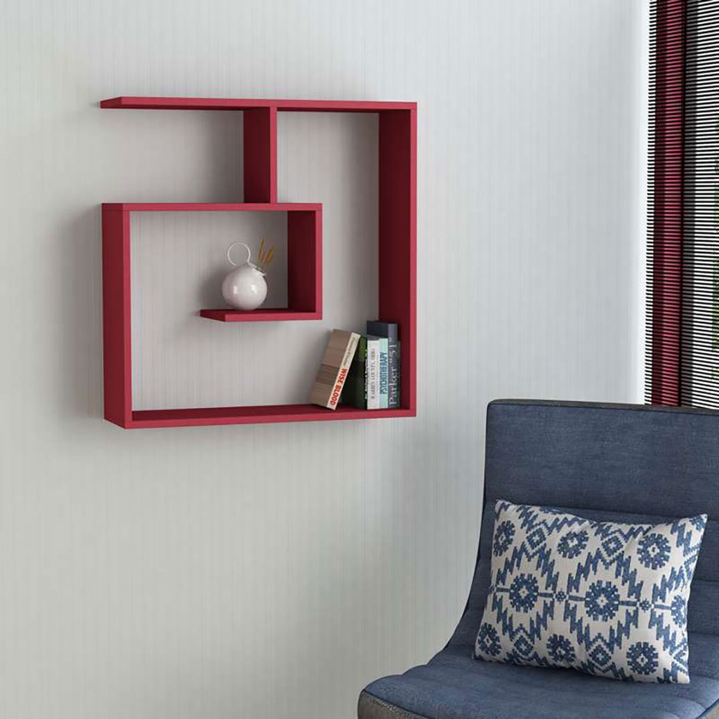 [120.158.435] Bolu Shelf - Burgundy