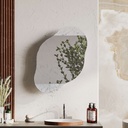 [120.184.501] CLOUD MULTIPURPOSE CABINET WITH MIRROR CARRARA