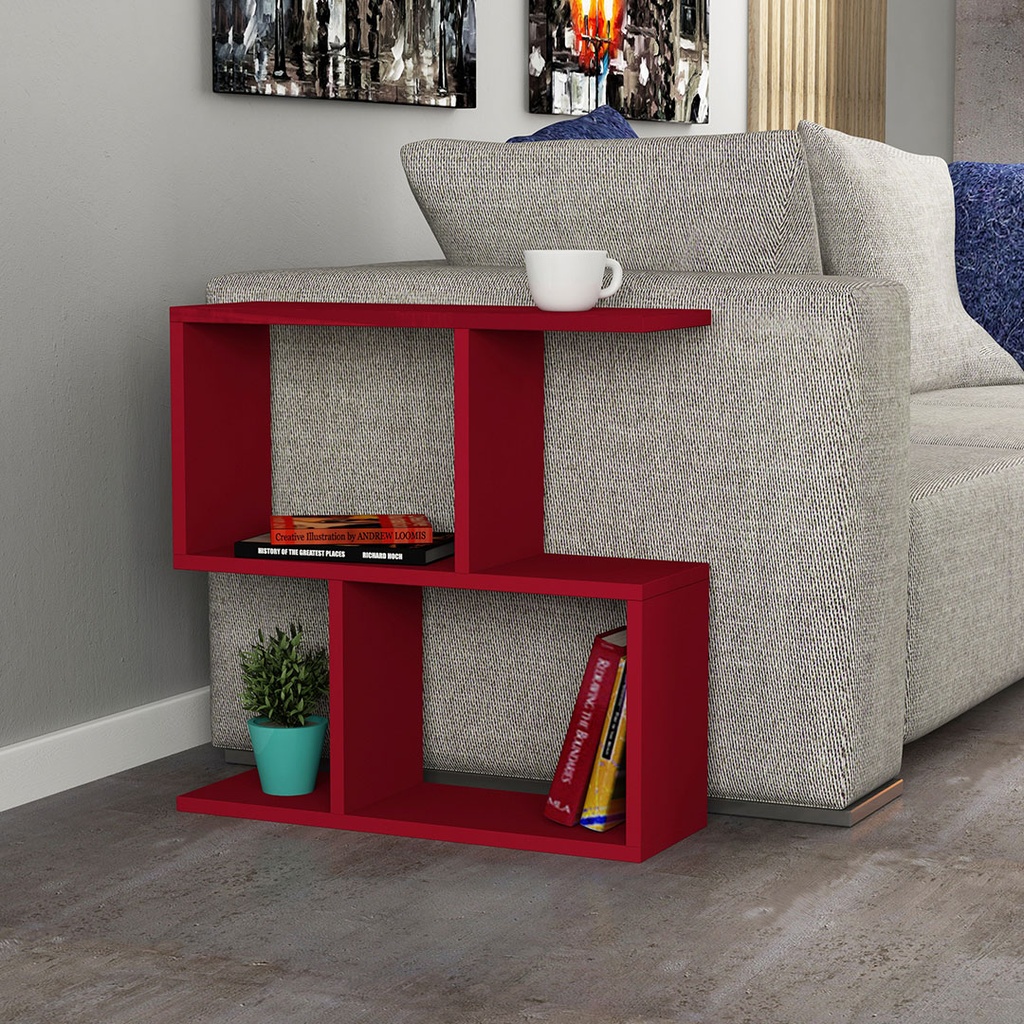 [120.81.295] Kayseri Coffee Table - Burgundy