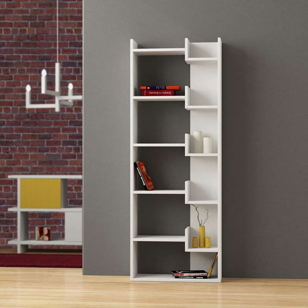 [120.17.75] Osmancık Bookcase - White - White