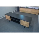 Idiya OHIO entertainment unit , Black/Oak