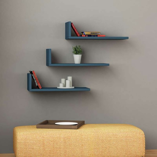 Trabzon L- Model Shelf - Turquoise