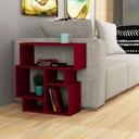 [120.80.291] Zile Side Table - Burgundy