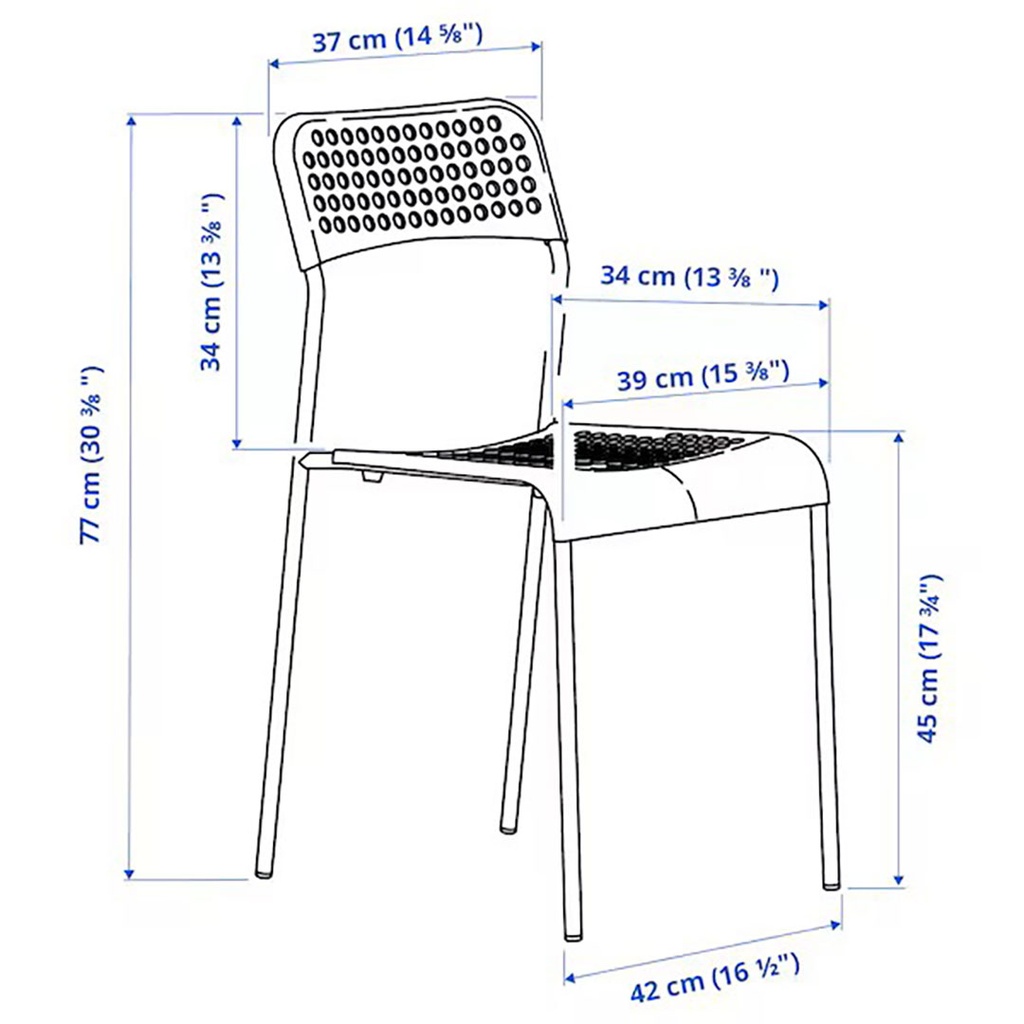 [902.191.79] Adde Chair, White