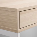 [904.735.61] ALEX Desk White Stained, Oak Effect 100X48 cm