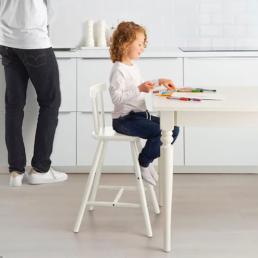 IKEA Agam Junior Chair, White