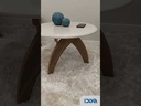 Vila Velha Coffee Table - Off White/ Pine  