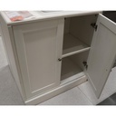 HAVSTA Cabinet with Plinth, White 81X47X89 cm