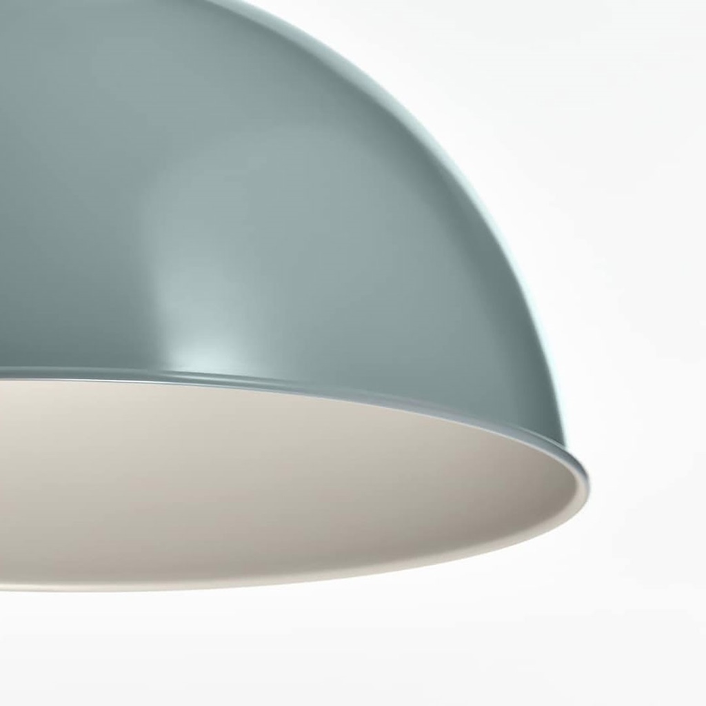 SKURUP pendant lamp, turquoise, 38 cm