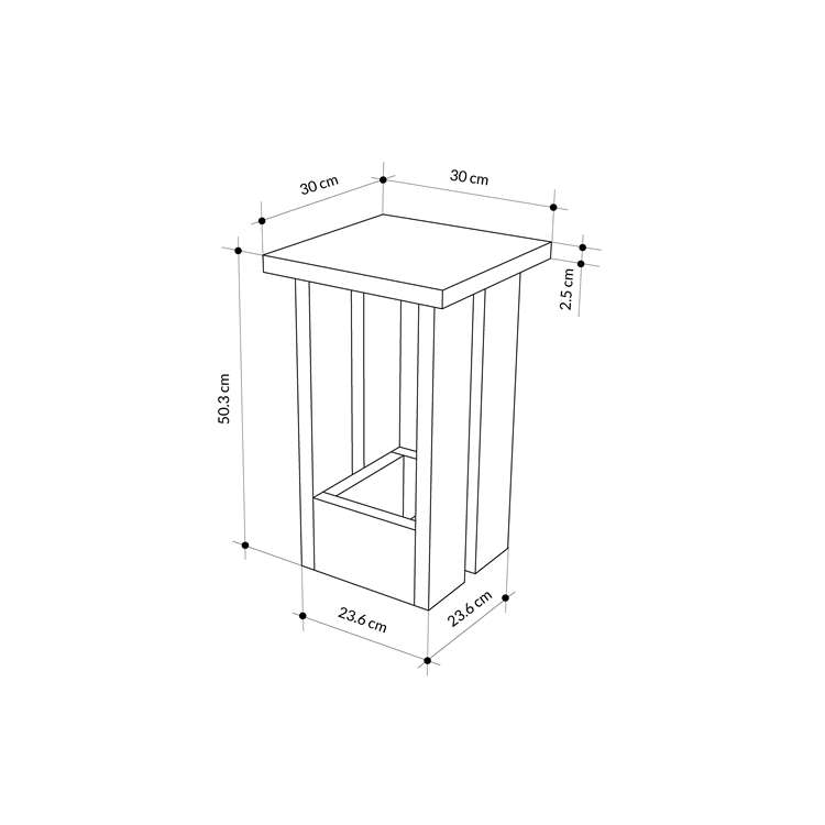 Atakent HITIT SIDE TABLES