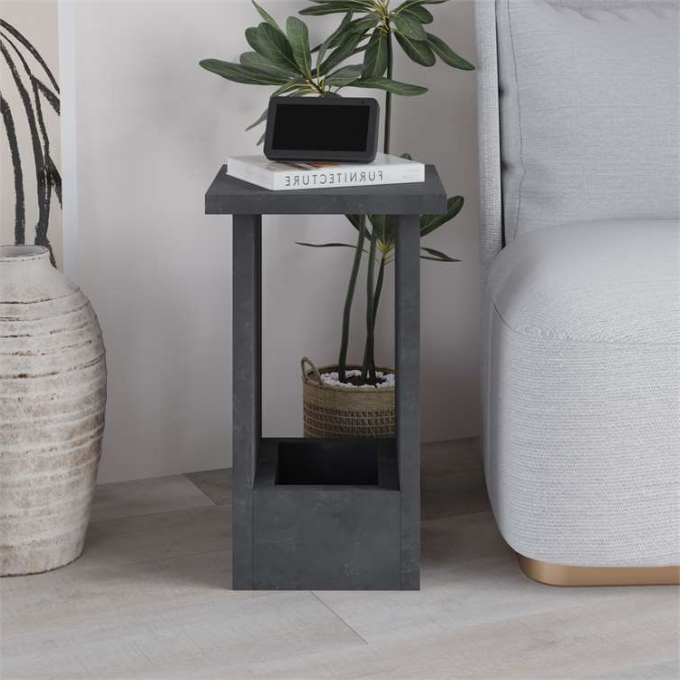 Atakent RETRO GREY SIDE TABLES