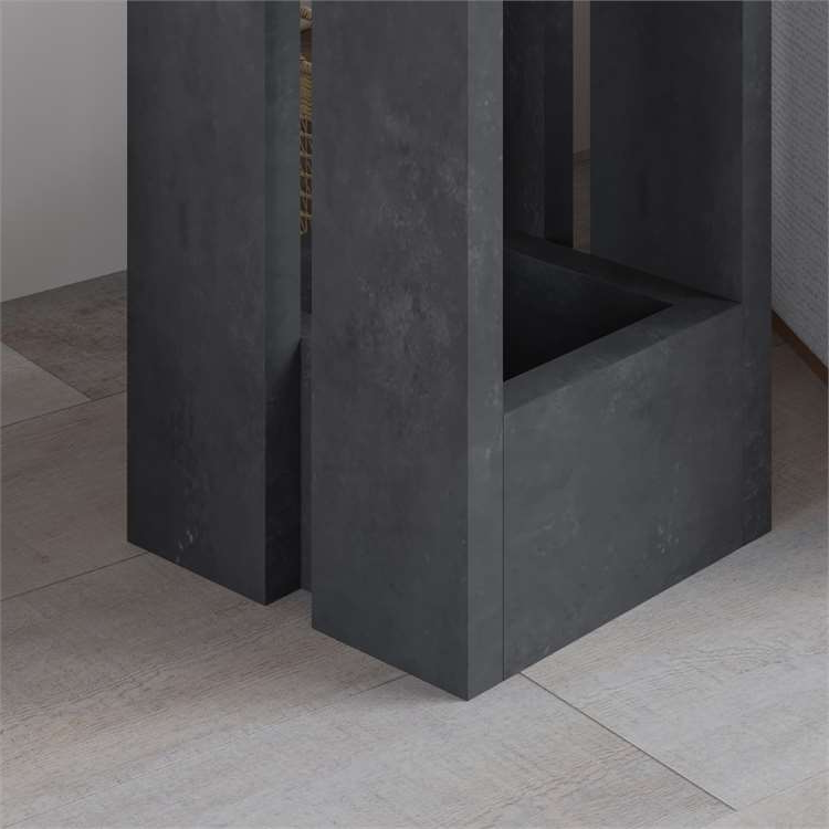 Atakent RETRO GREY SIDE TABLES