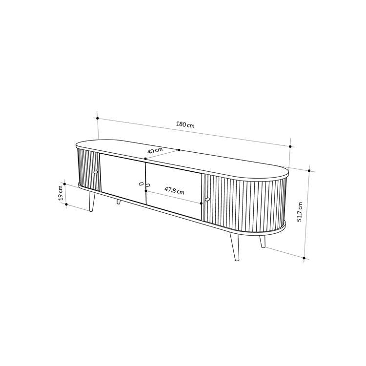 Buharkent OAK TV STAND