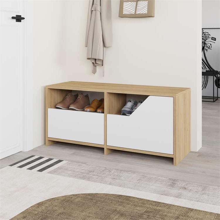 Carsıbası OAK - WHITE SHOE STORAGES