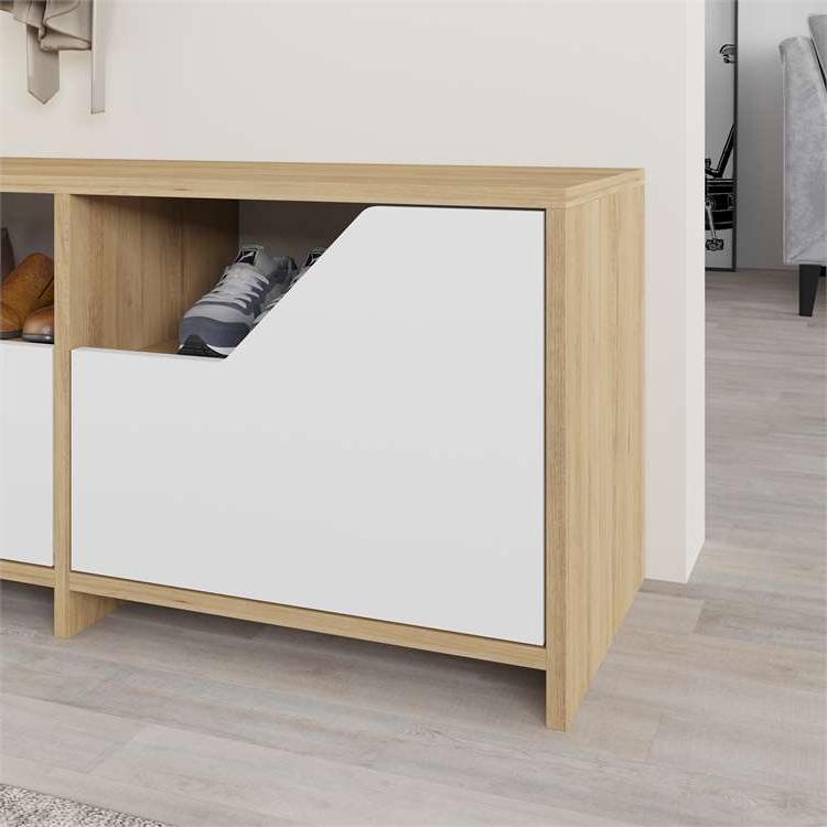 Carsıbası OAK - WHITE SHOE STORAGES