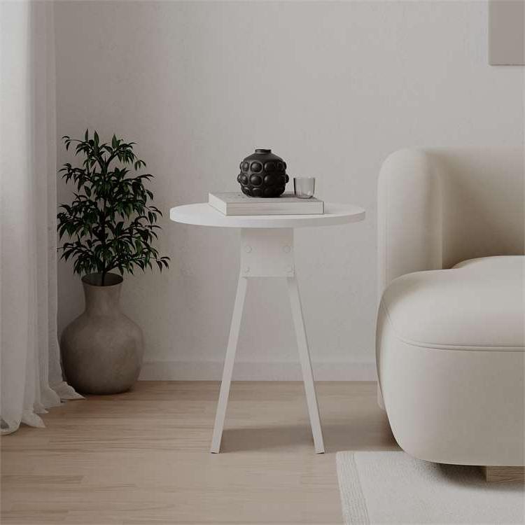 Ilgaz WHITE SIDE TABLES