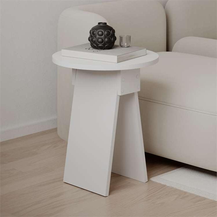 Ilgaz WHITE SIDE TABLES