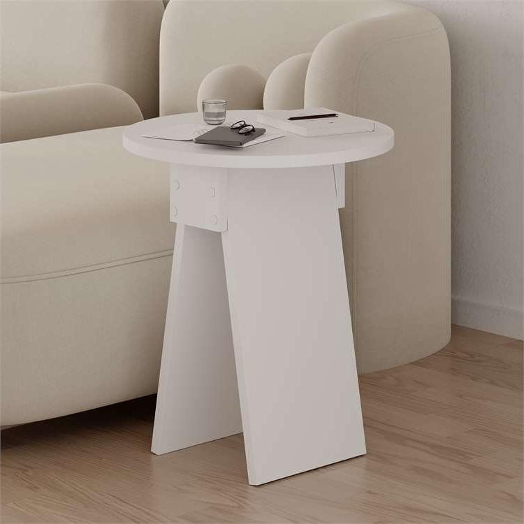 Ilgaz WHITE SIDE TABLES