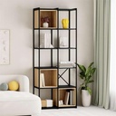 Kale SILKY BLACK - OAK BOOKCASES