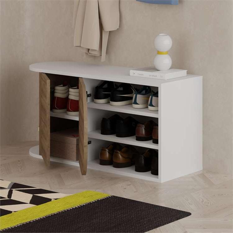 Keciborlu WHITE - HITIT SHOE STORAGES