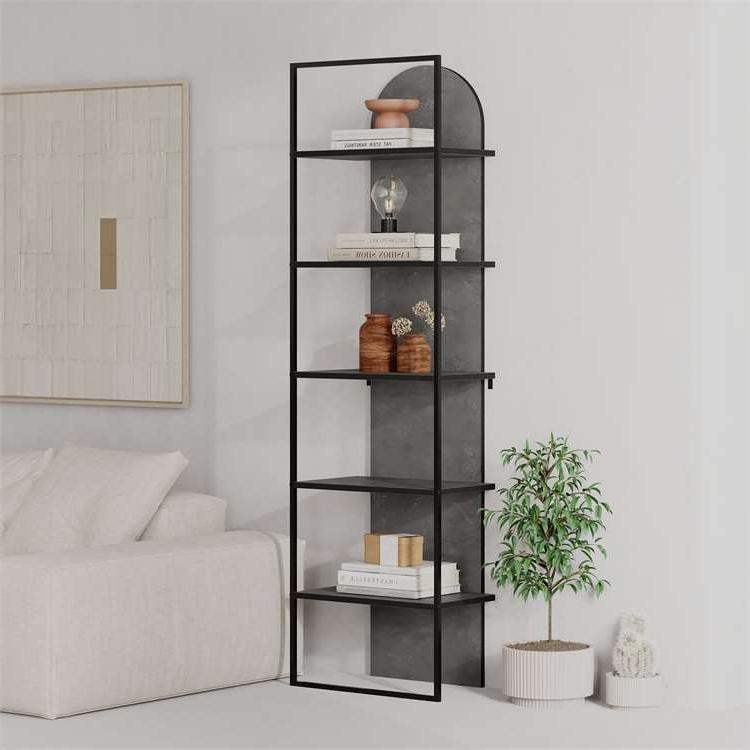 Kesap RETRO GREY BOOKCASES