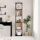 Savuca SILKY BLACK - OAK BOOKCASES