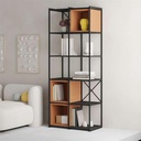 Toprakkale  BLACK WOOD - CINNAMON BOOKCASES