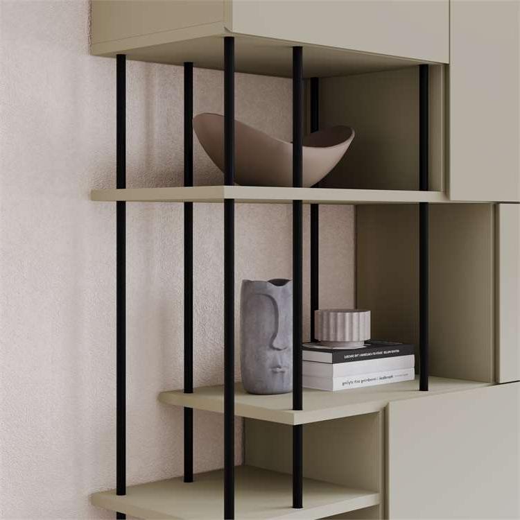 Yeniceoba ASH GREEN BOOKCASES