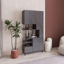 Yeniceoba RETRO GREY BOOKCASES