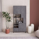 Yeniceoba RETRO GREY BOOKCASES