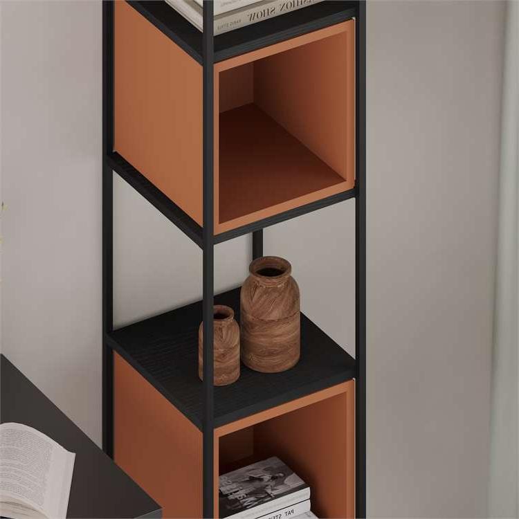 Yurtbası BLACK WOOD - CINNAMON BOOKCASES