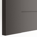 BERGSBO Door, Dark Grey, 50x195 cm