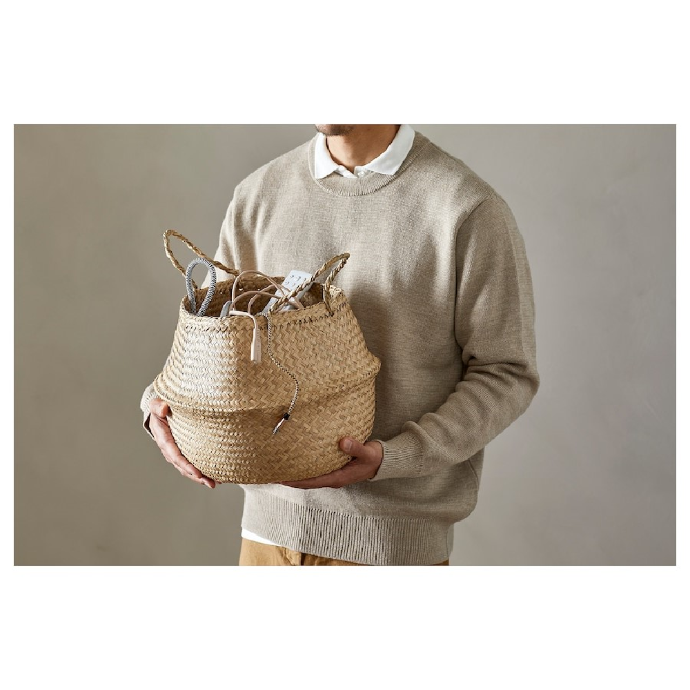 IKEA Fladis Basket, Seagrass